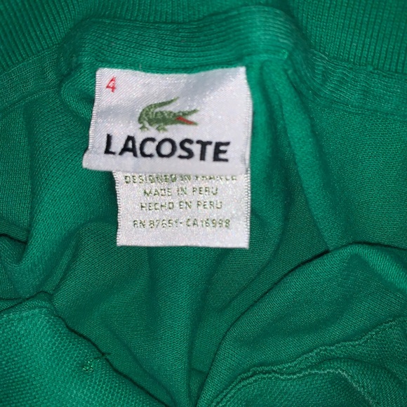 Lacoste polo - Picture 3 of 3